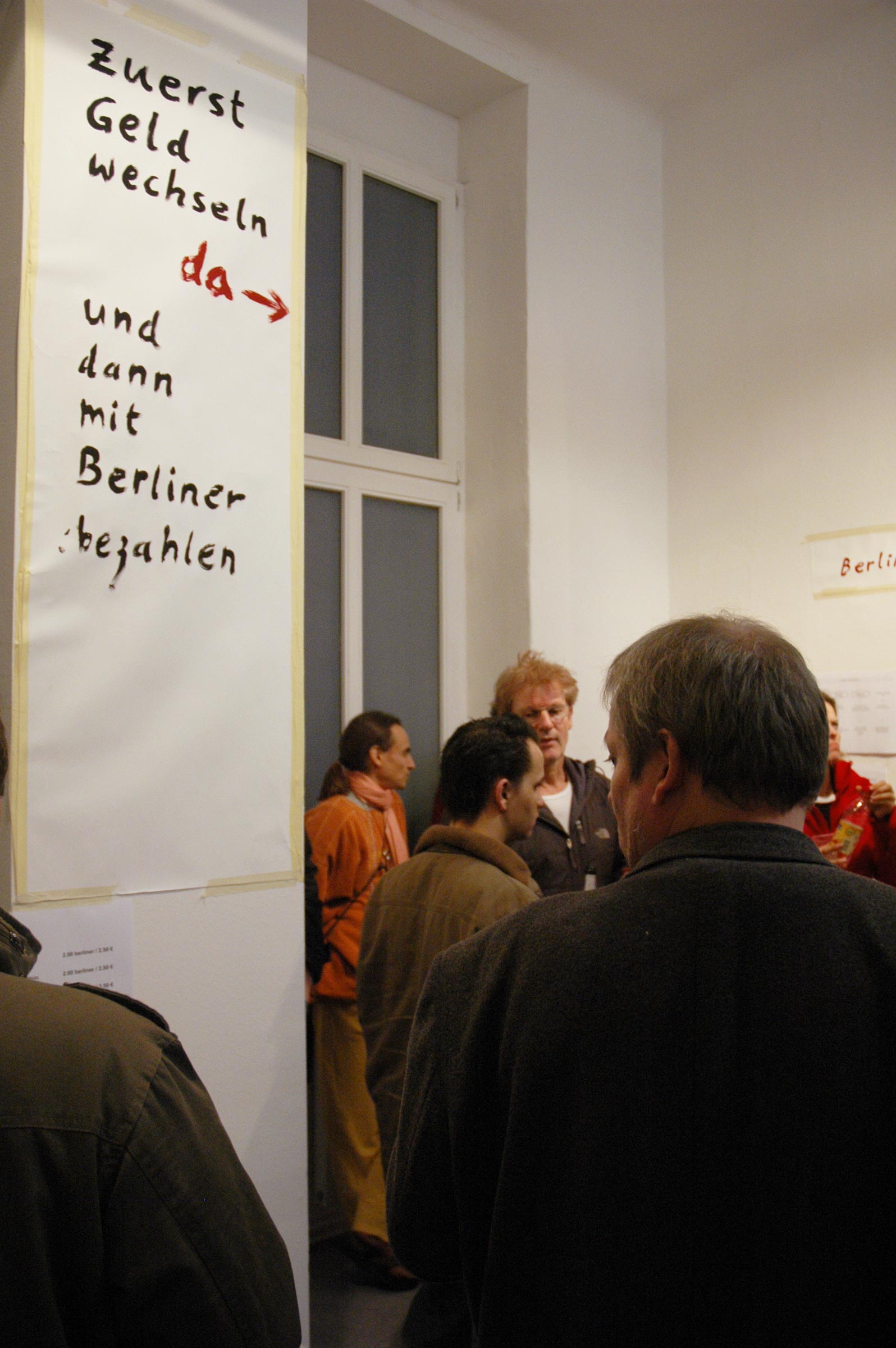 Johannes Burr: KREDIT #1-2 // Ausstellung bei arttransponder, Berlin 2007
