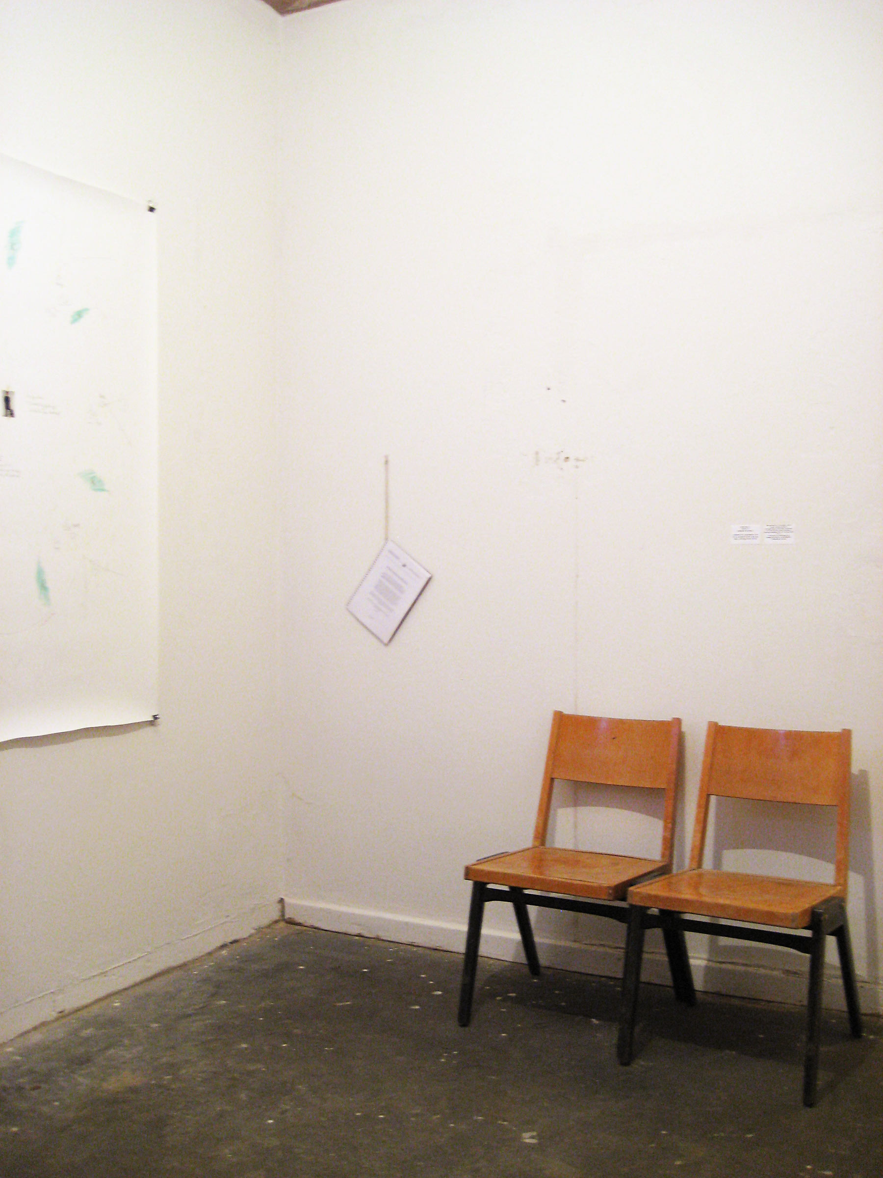 Johannes Burr: KREDIT #2 - Die Bank // Ausstellung im Schloss Sacrow, Potsdam 2007