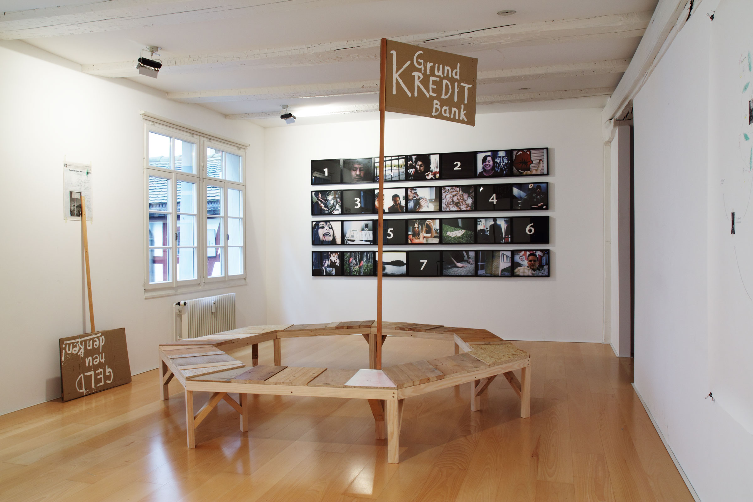 Johannes Burr: KREDIT #7 // Ausstellung im Nextex St. Gallen, 2012