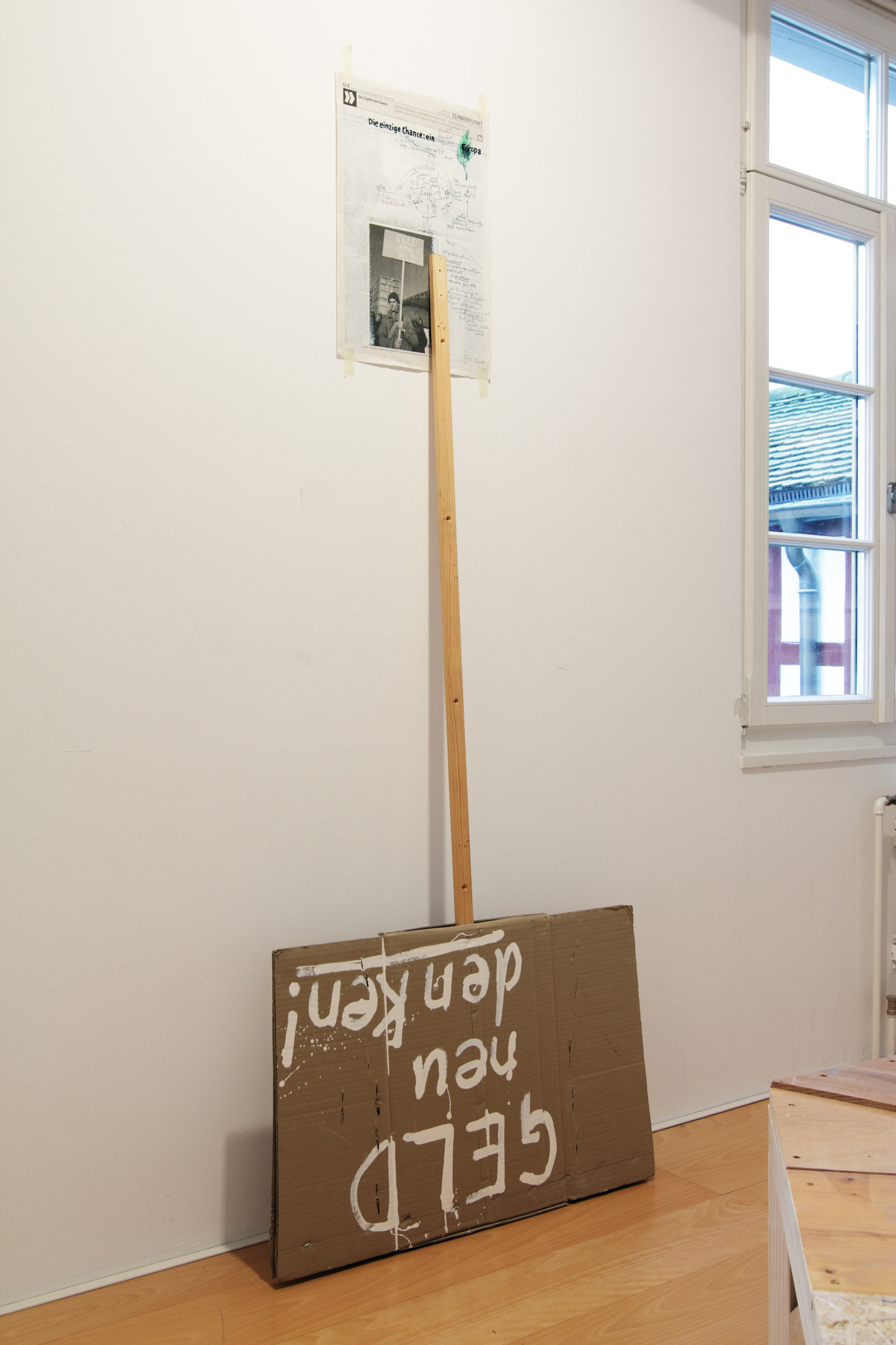 Johannes Burr: KREDIT #7 // Ausstellung im Nextex St. Gallen, 2012