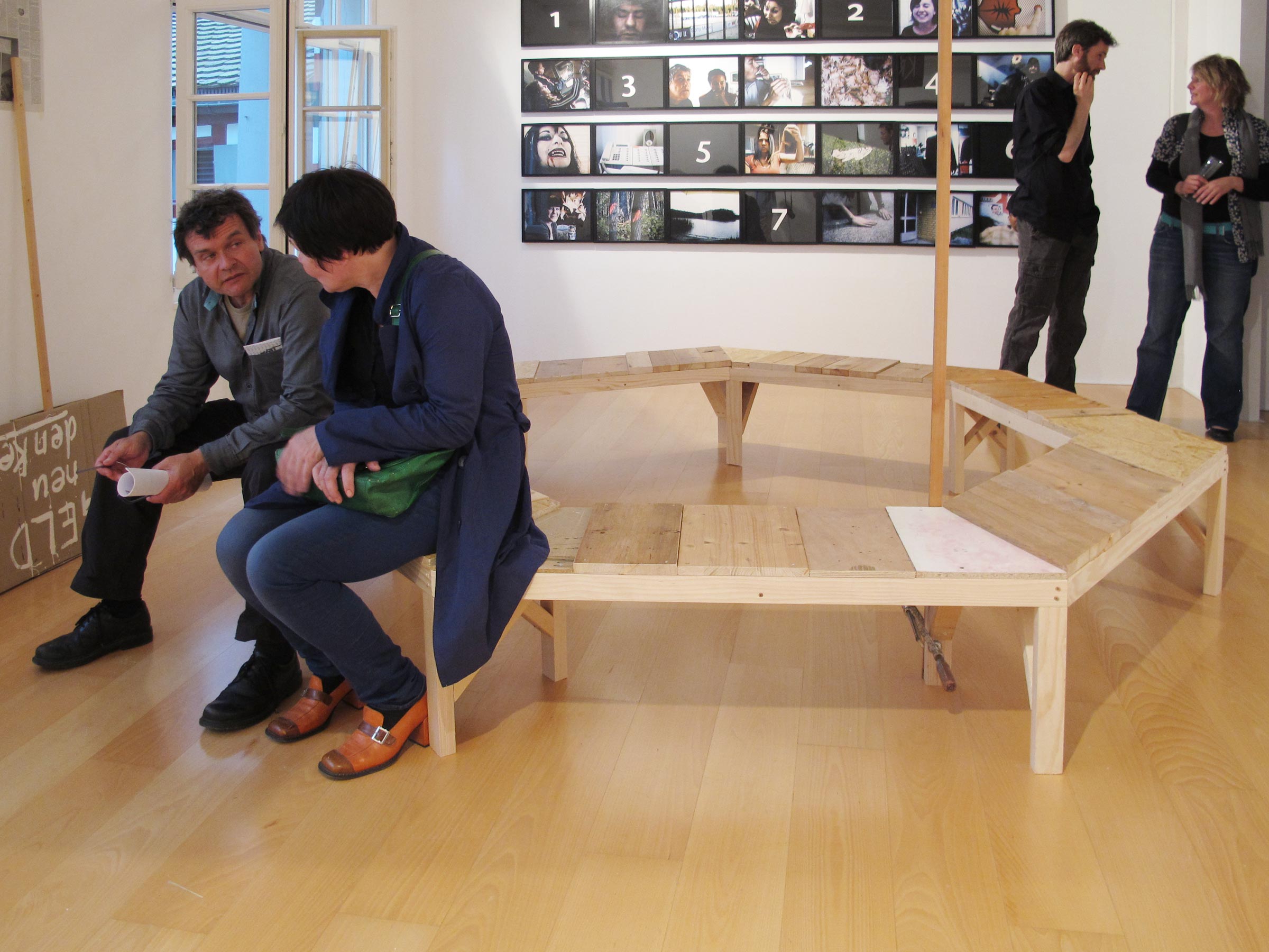 Johannes Burr: KREDIT #7 // Ausstellung im Nextex St. Gallen, 2012